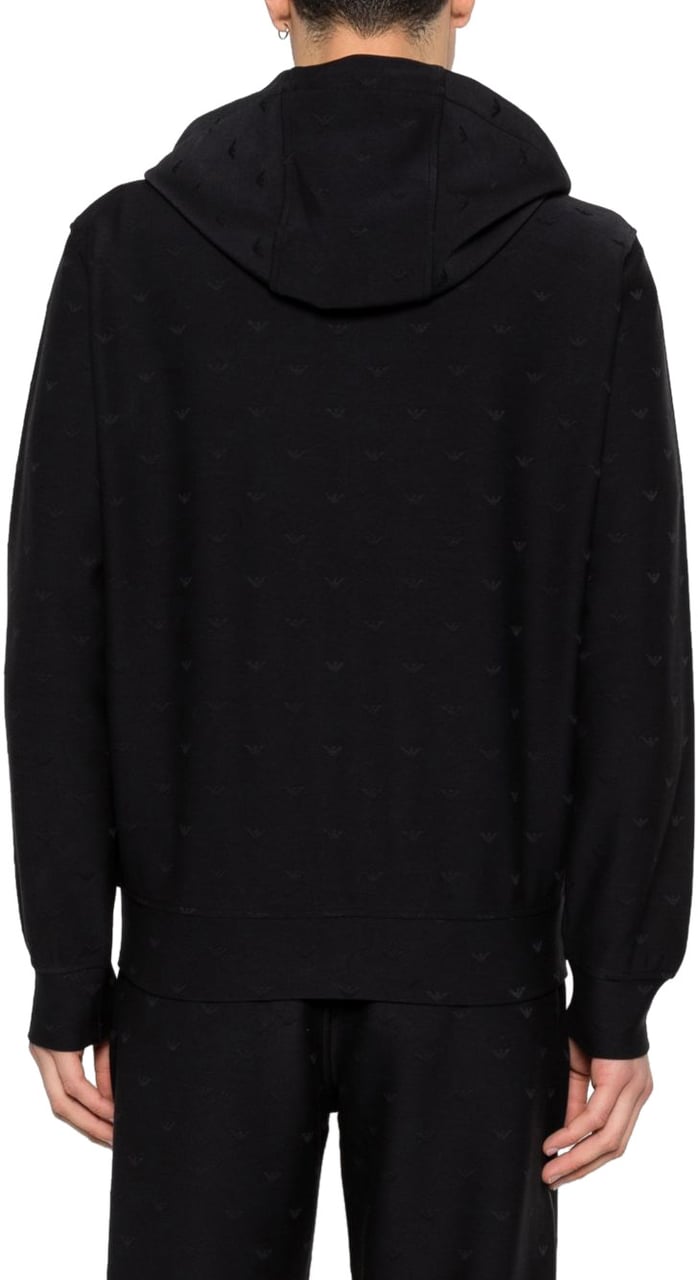 Emporio Armani Sweaters Blue Blauw