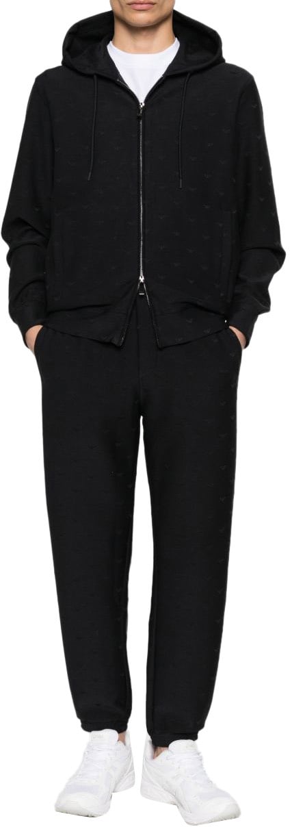 Emporio Armani Sweaters Blue Blauw