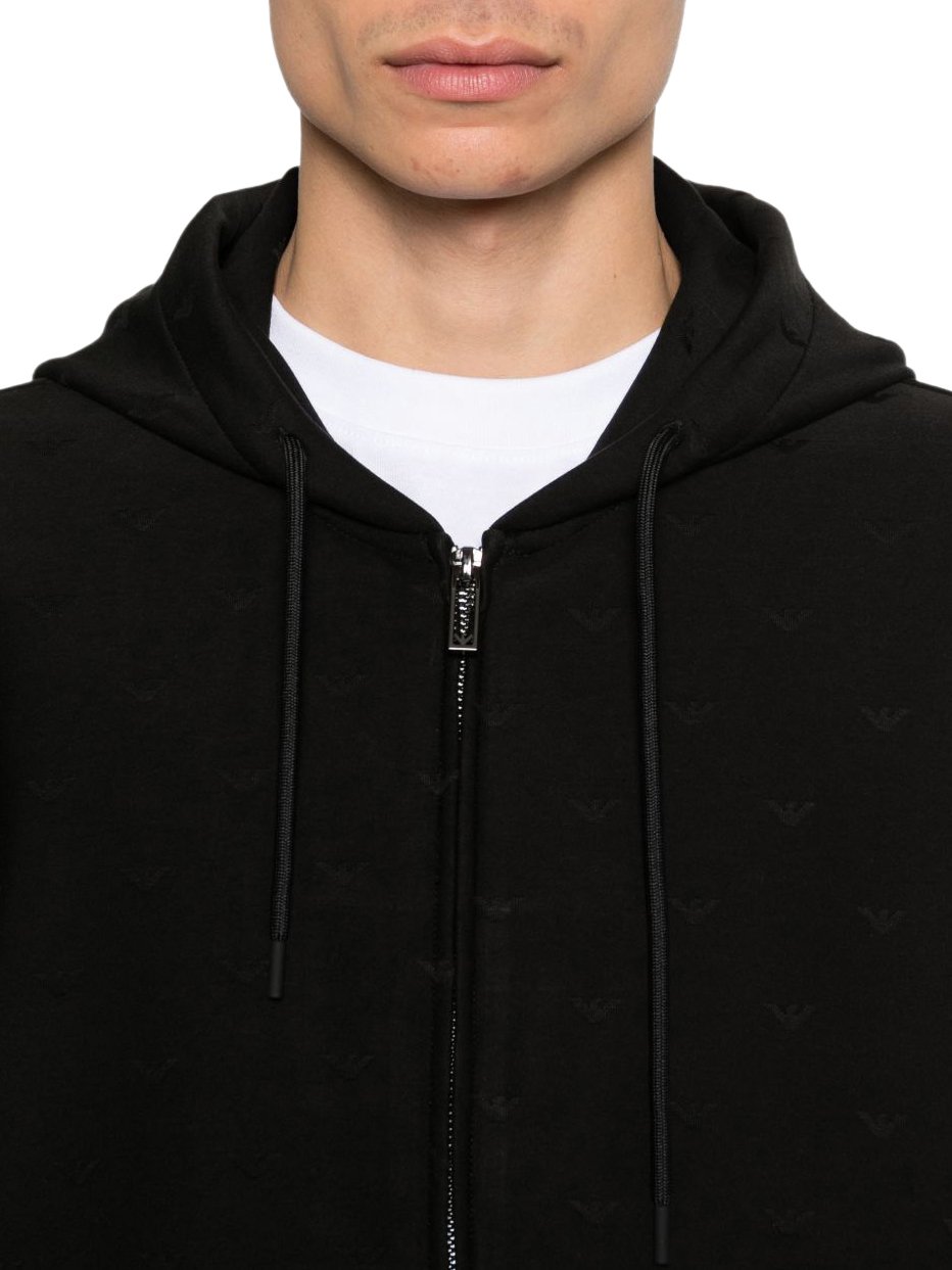 Emporio Armani Sweaters Black Zwart