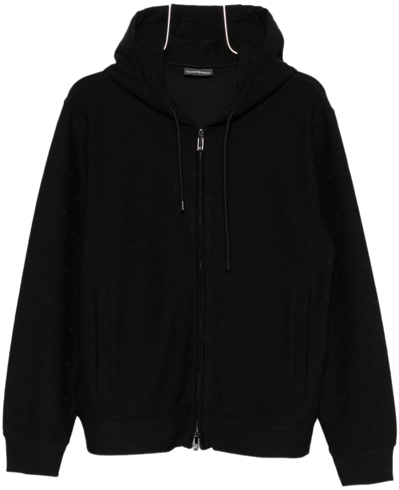 Emporio Armani Sweaters Black Zwart