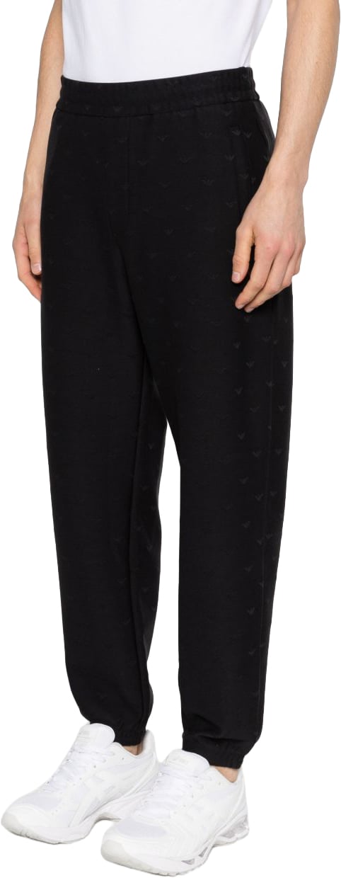 Emporio Armani Trousers Navy Zwart