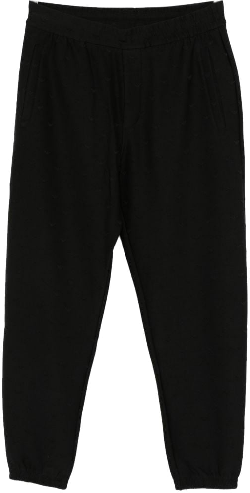 Emporio Armani Trousers Black Zwart