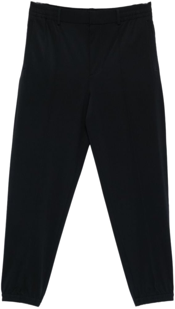 Emporio Armani Trousers Blue Blauw