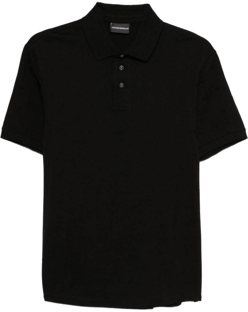 Emporio Armani T-Shirts And Polos Black Zwart