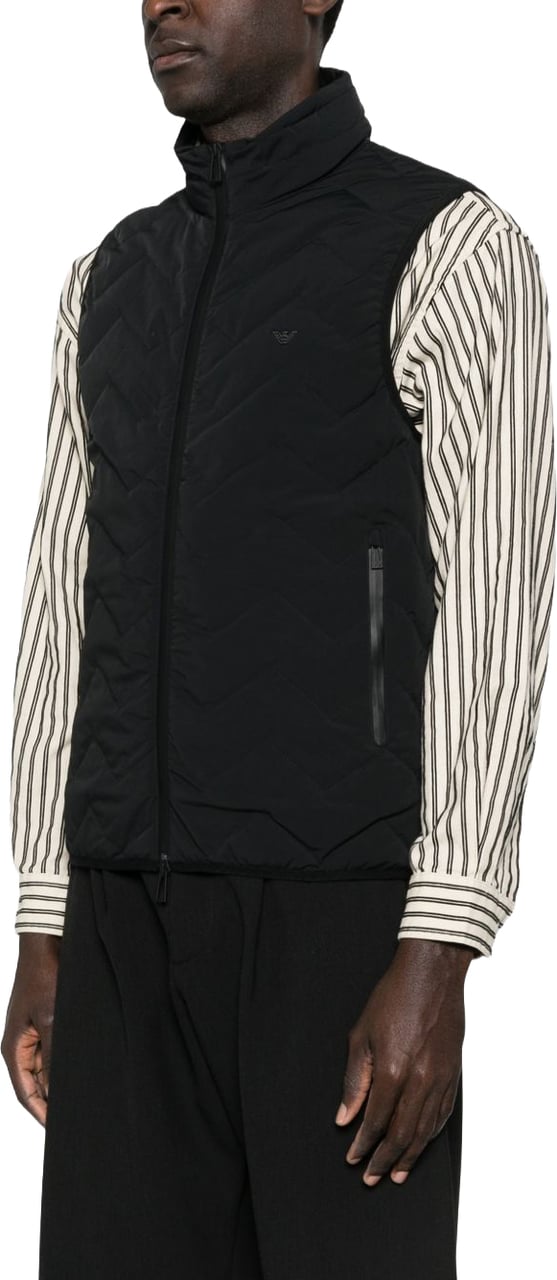 Emporio Armani Jackets Black Zwart