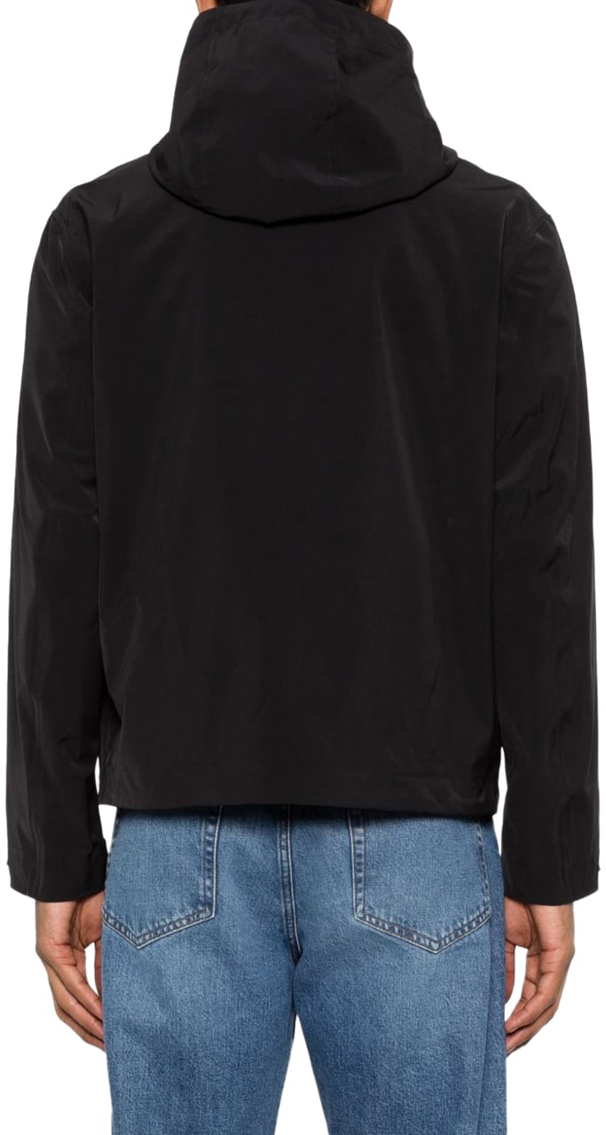 Emporio Armani Coats Black Zwart