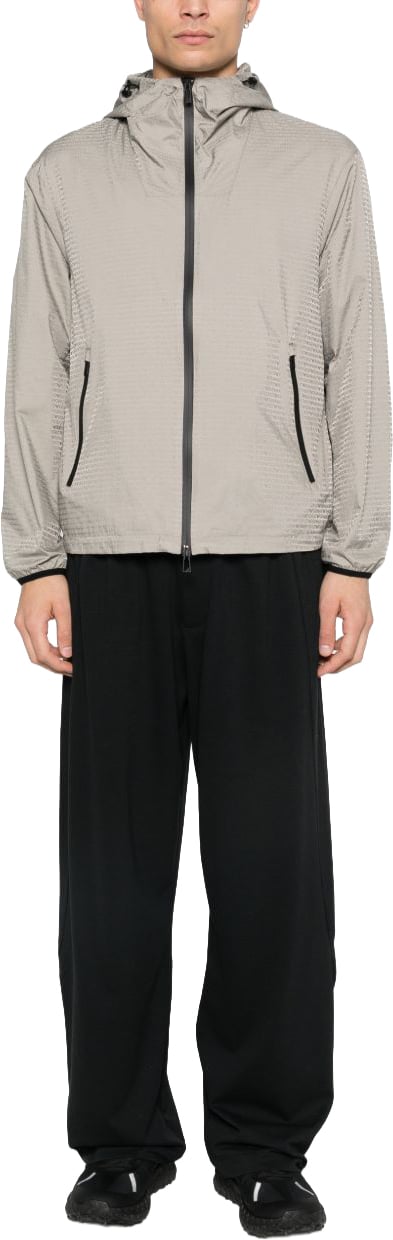 Emporio Armani Coats Tortora Taupe