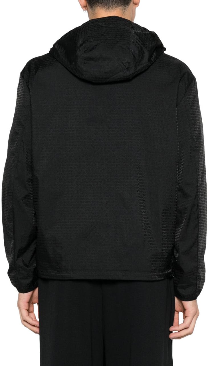 Emporio Armani Coats Black Zwart