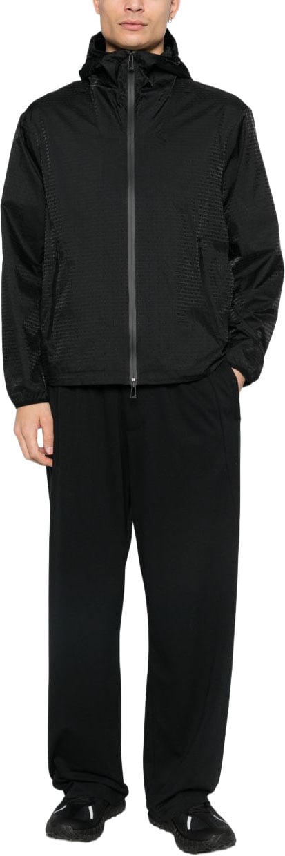 Emporio Armani Coats Black Zwart