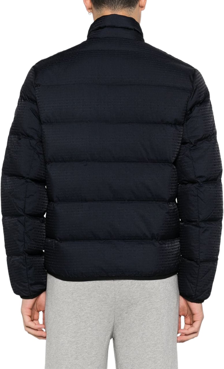 Emporio Armani Coats Blu Blauw