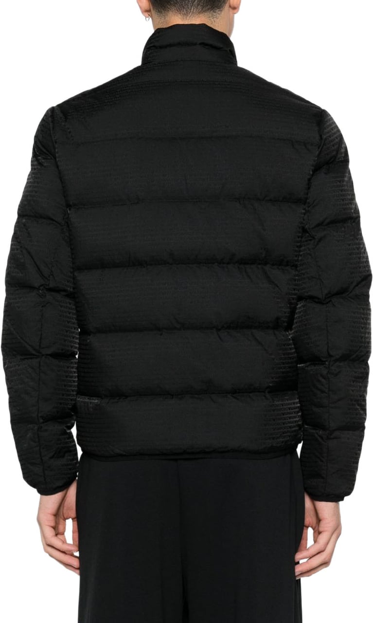 Emporio Armani Coats Black Zwart