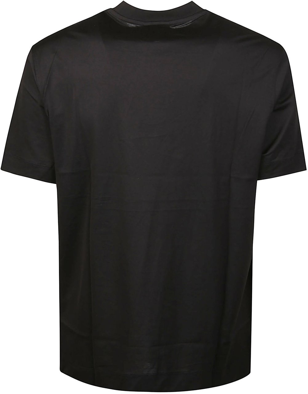 Emporio Armani Graphic Print T-shirt Black Zwart
