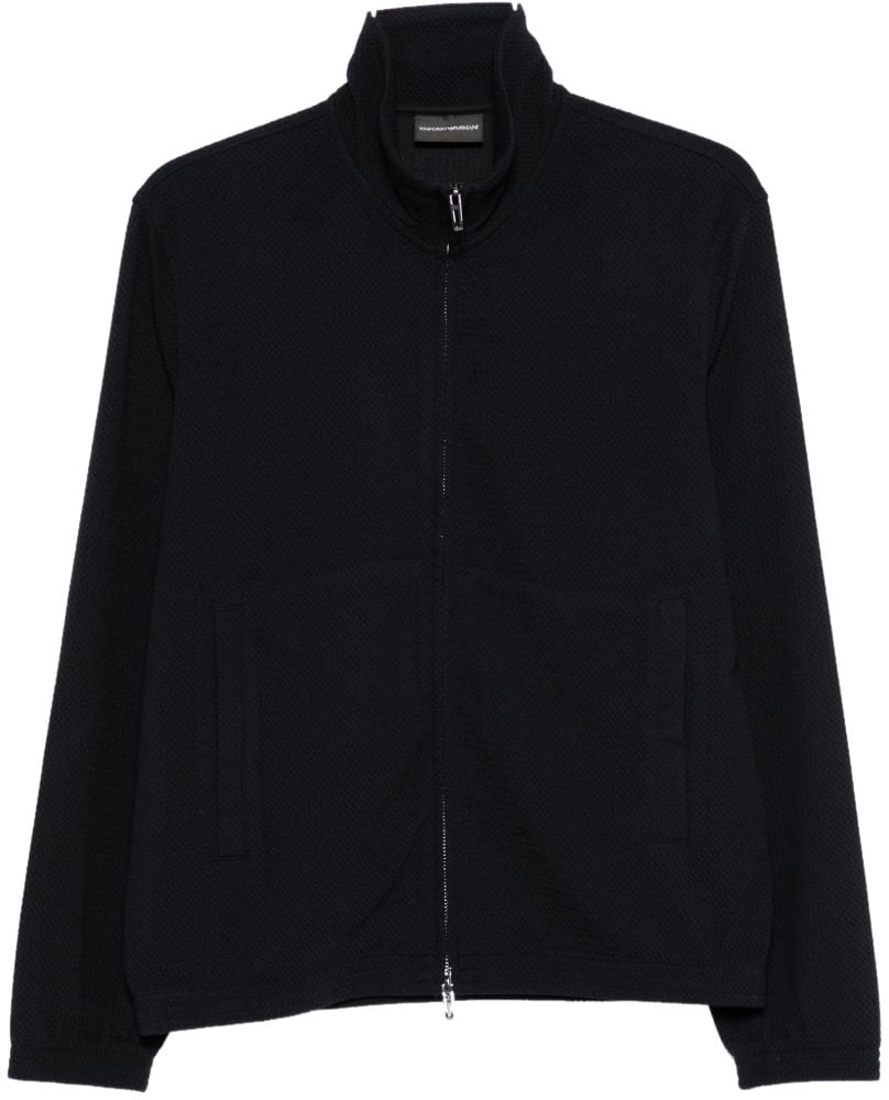 Emporio Armani Sweaters Blu Blauw