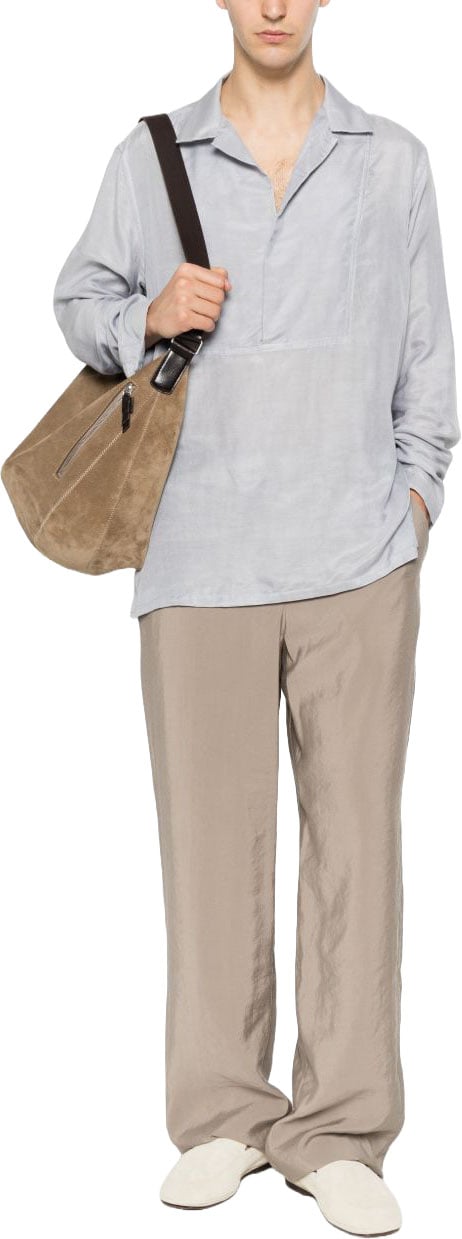 Emporio Armani Trousers Brown Bruin