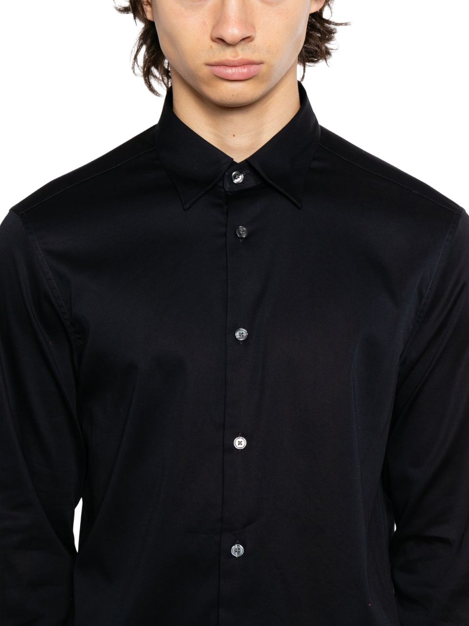 Emporio Armani Shirts Navy Navy