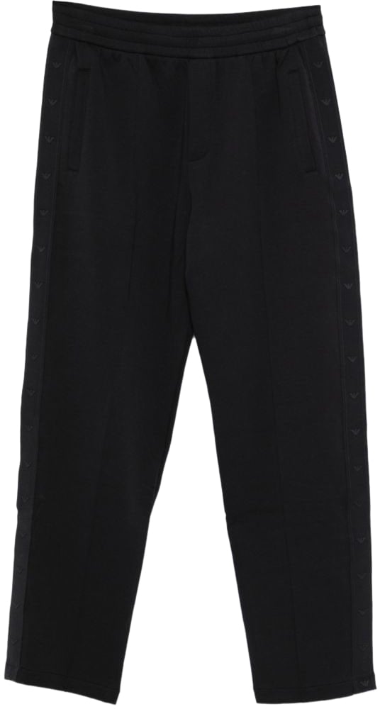 Emporio Armani Trousers Blue Blauw