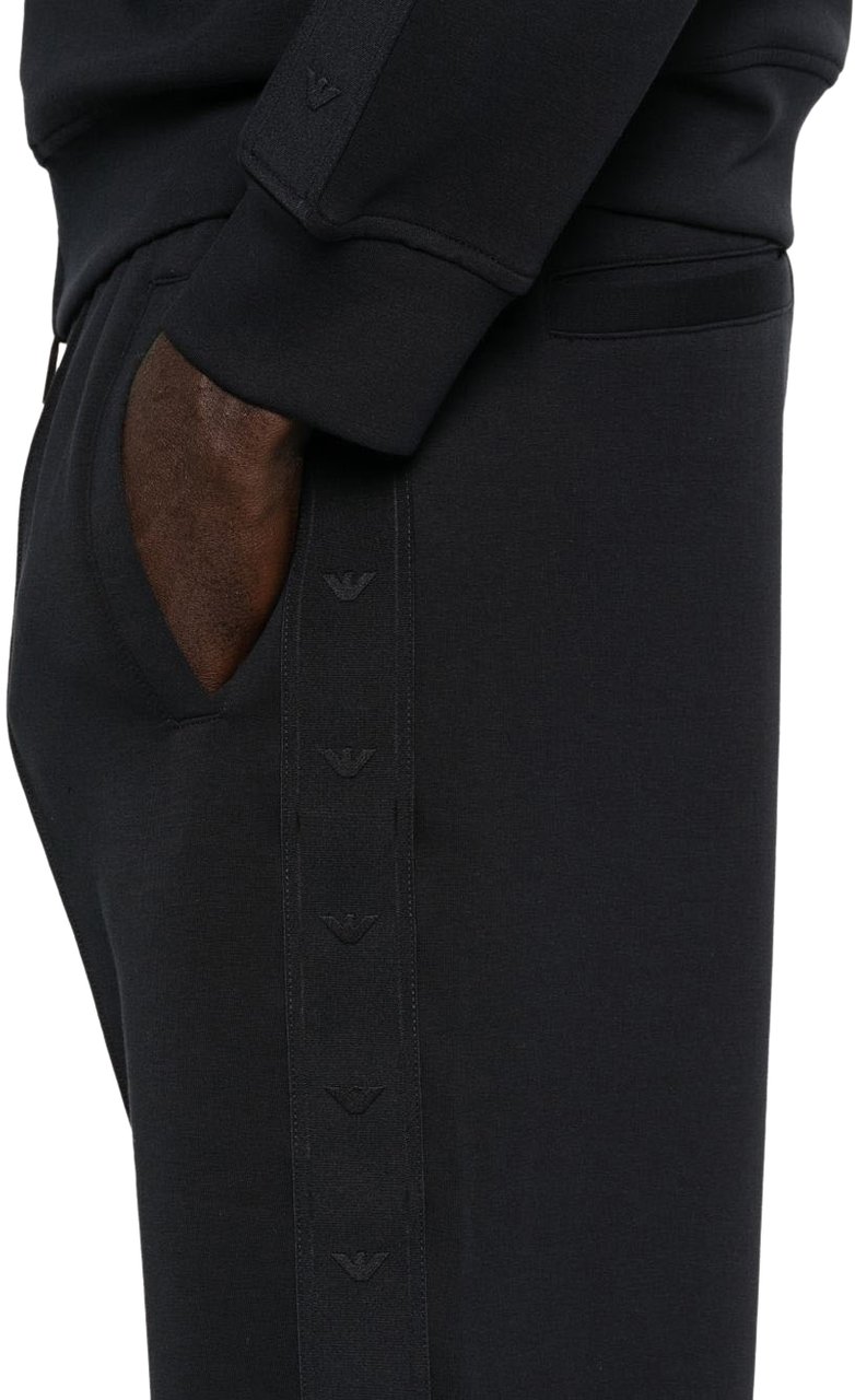 Emporio Armani Trousers Blue Blauw