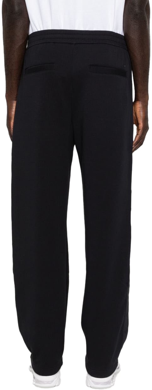 Emporio Armani Trousers Blue Blauw