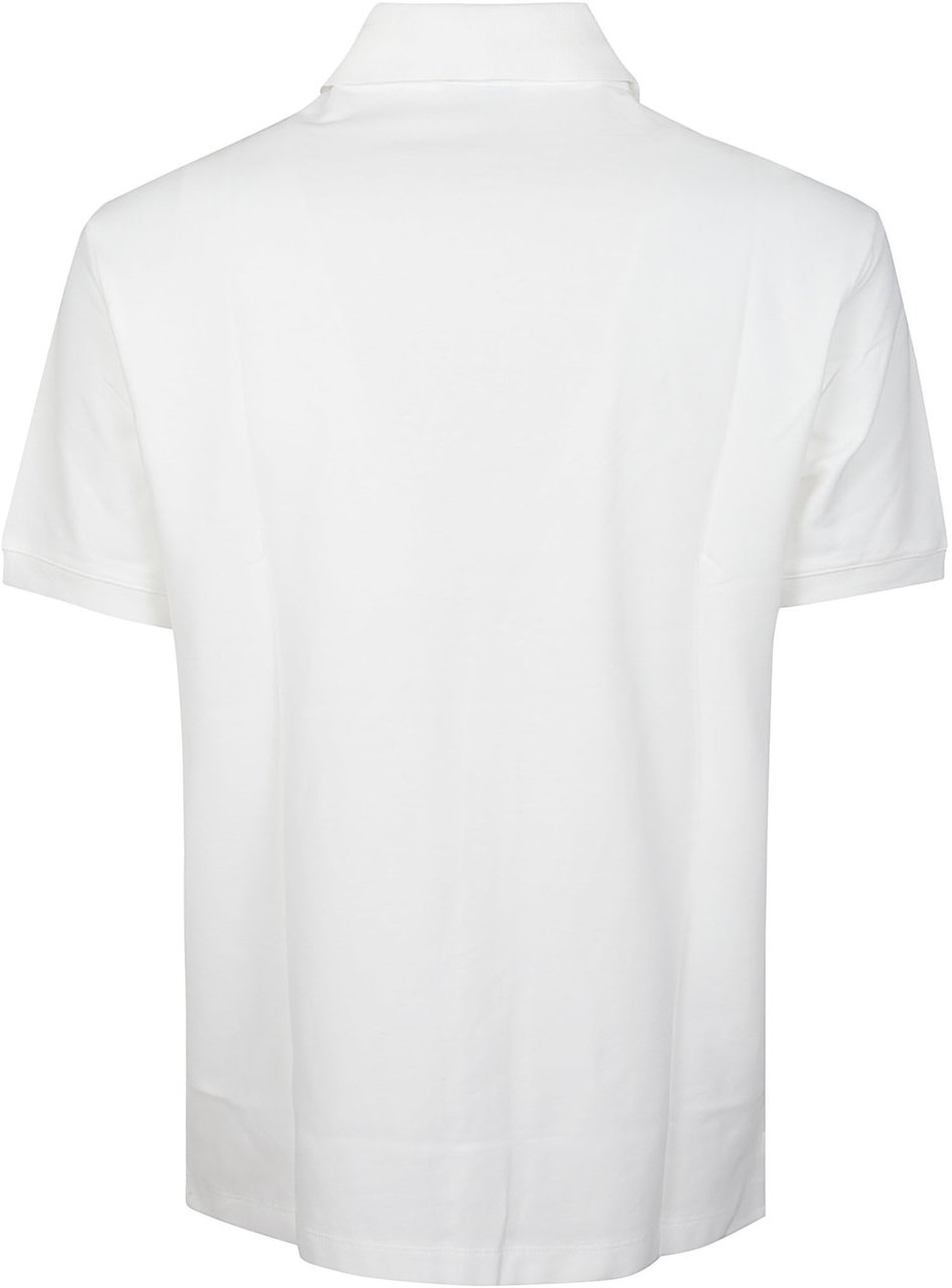 Emporio Armani Short Sleeve Polo Shirt White Wit