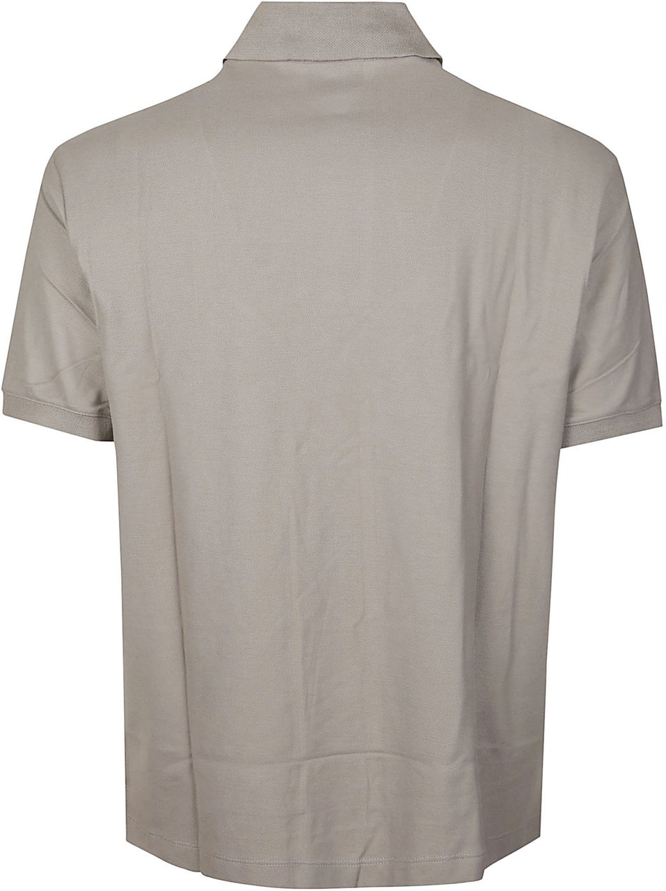 Emporio Armani Short Sleeve Polo Shirt Grey Grijs