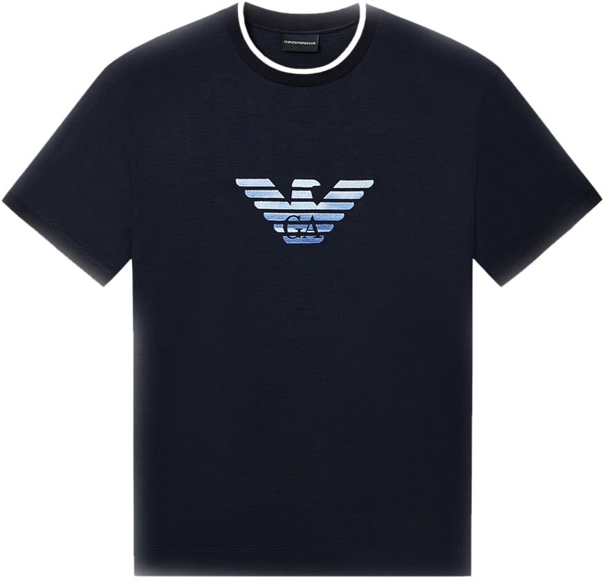 Emporio Armani T-shirts Blue Blauw
