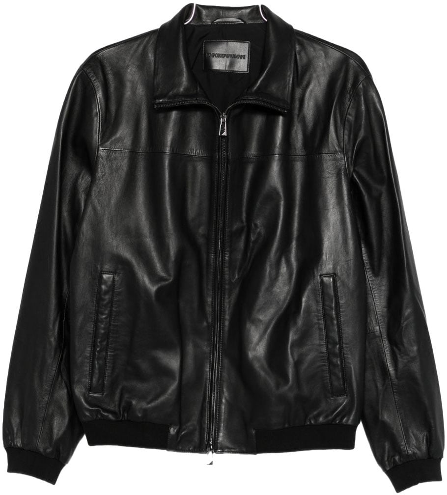 Emporio Armani Jackets Black Zwart