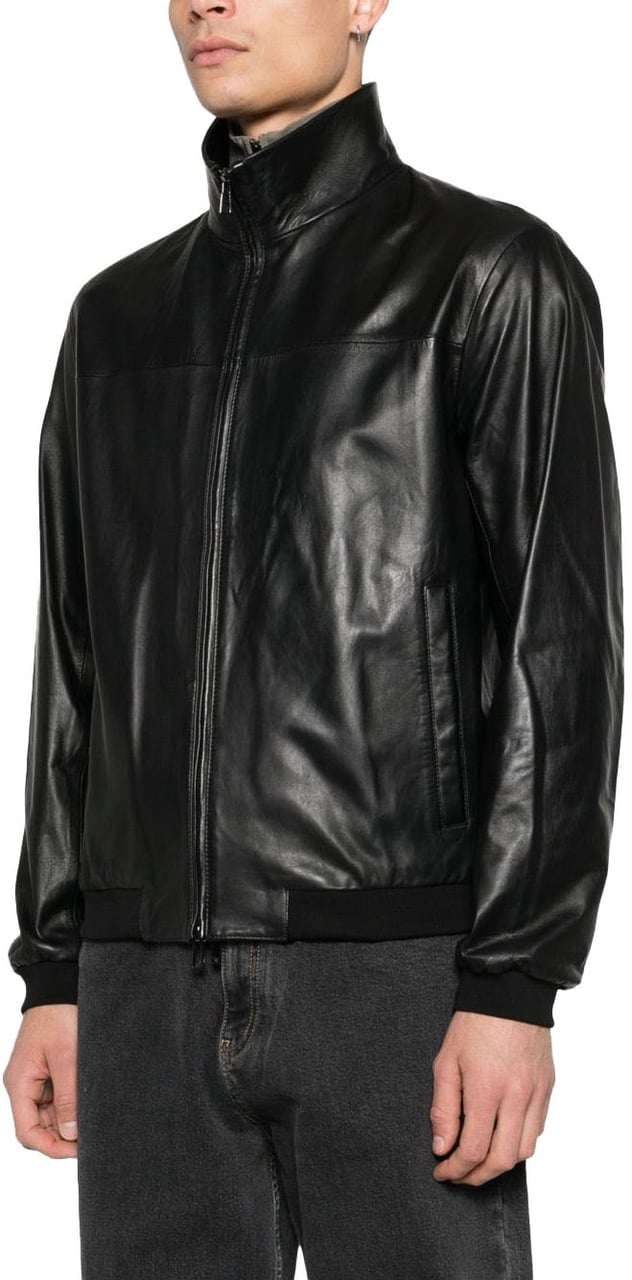 Emporio Armani Jackets Black Zwart