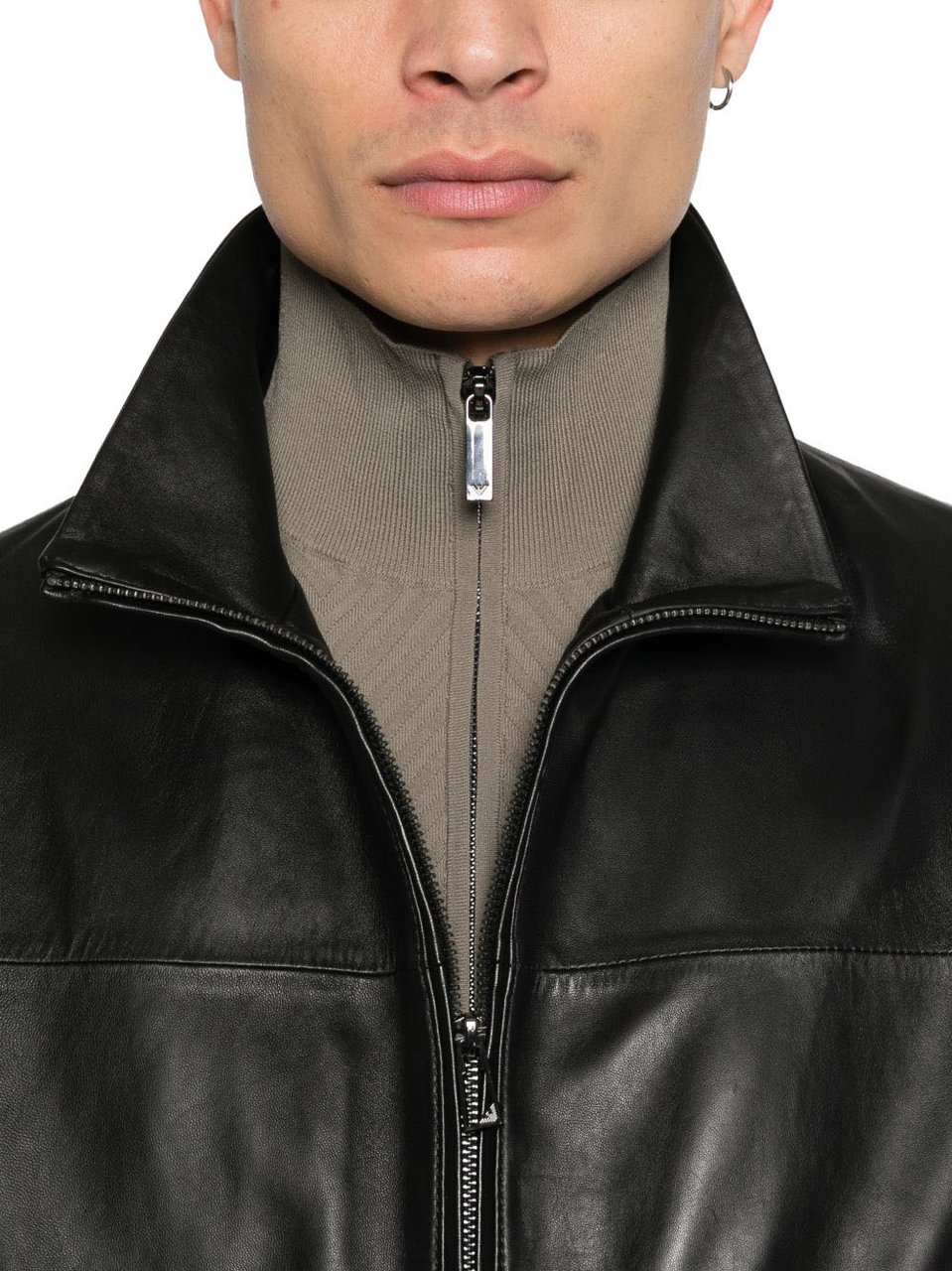 Emporio Armani Jackets Black Zwart