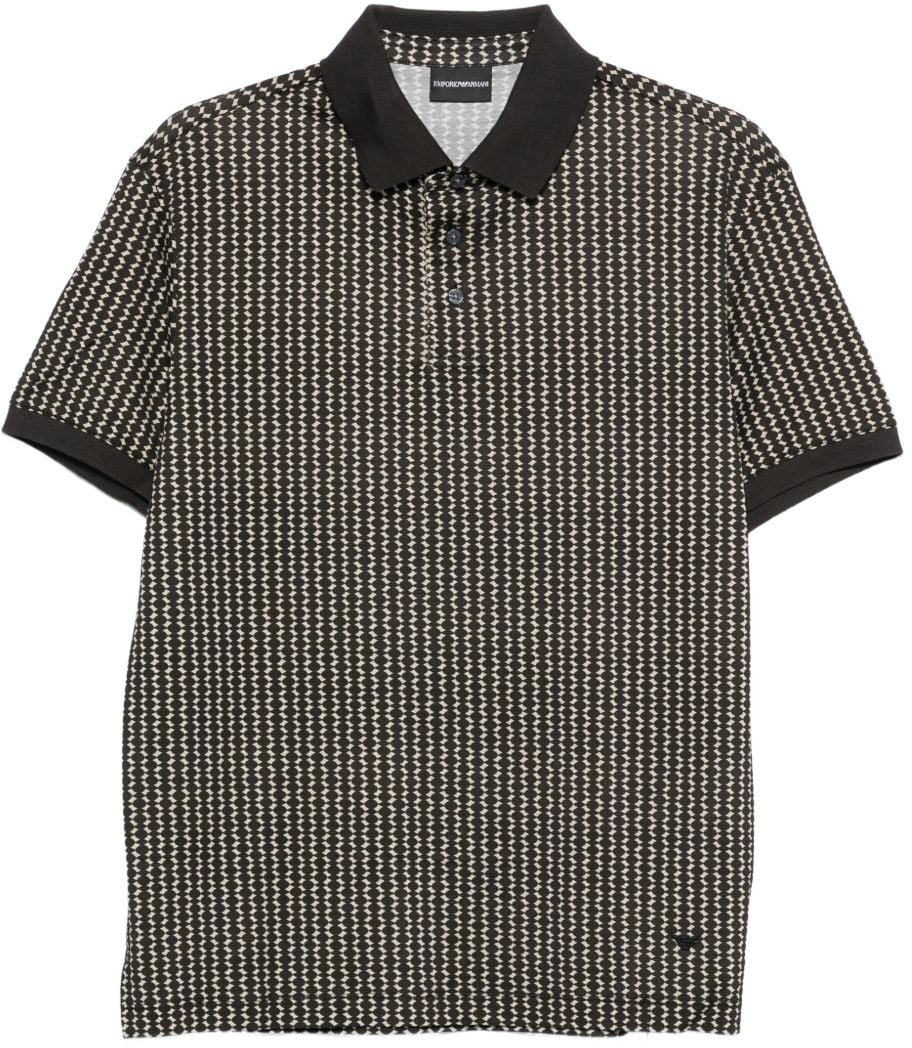 Emporio Armani T-Shirts And Polos Black Zwart