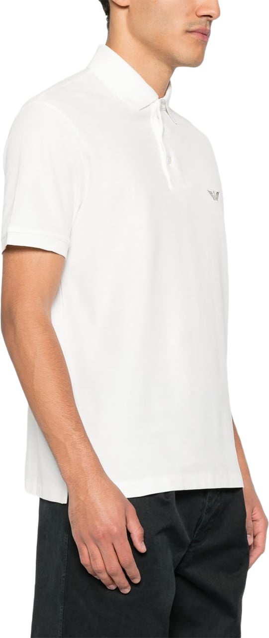 Emporio Armani T-Shirts And Polos White Wit