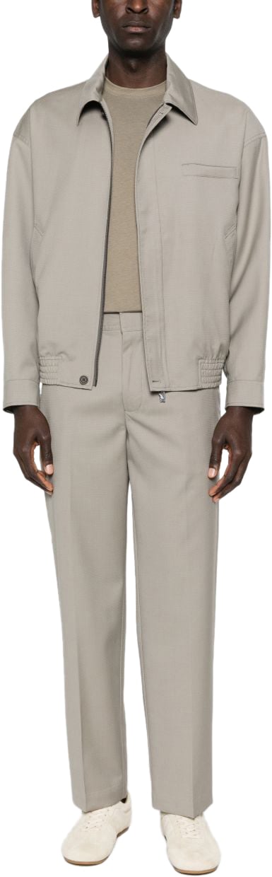 Emporio Armani Trousers Dove Grey Grijs