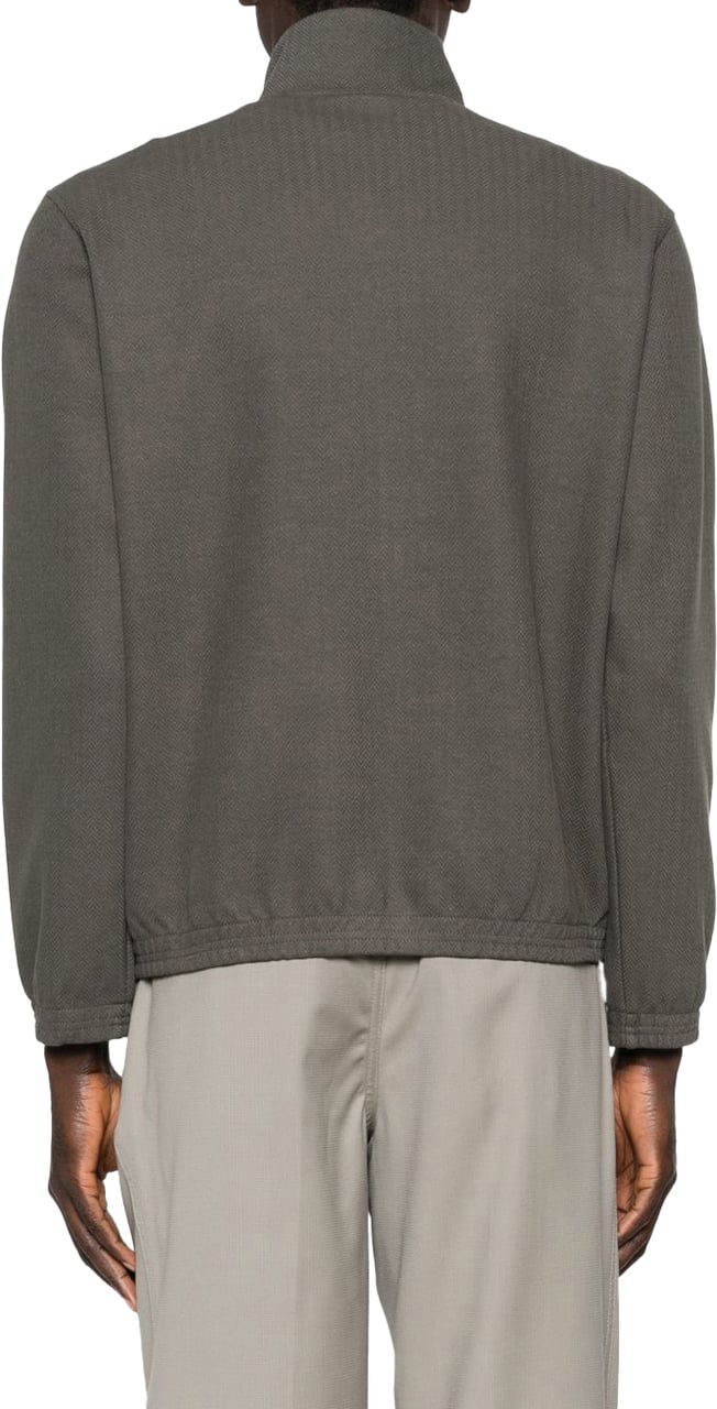 Emporio Armani Sweaters Grey Grijs