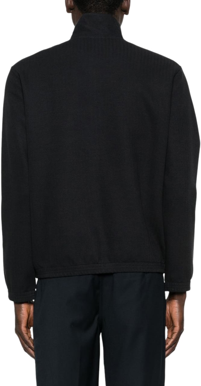 Emporio Armani Sweaters Blue Blauw