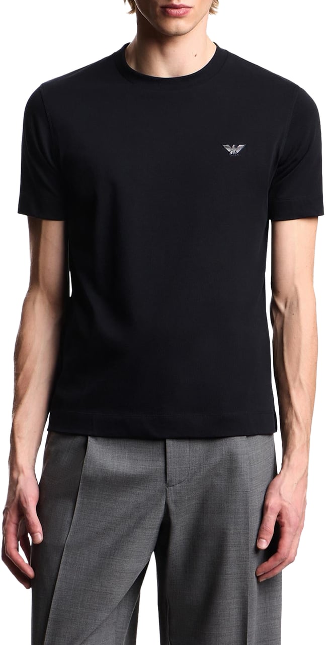 Emporio Armani Heren Armani T-Shirt Blauw