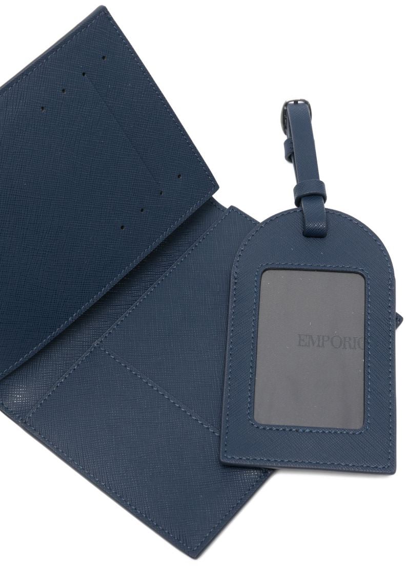 Emporio Armani Wallets Blue Blauw