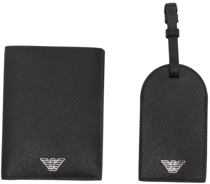 Emporio Armani Wallets Black Zwart