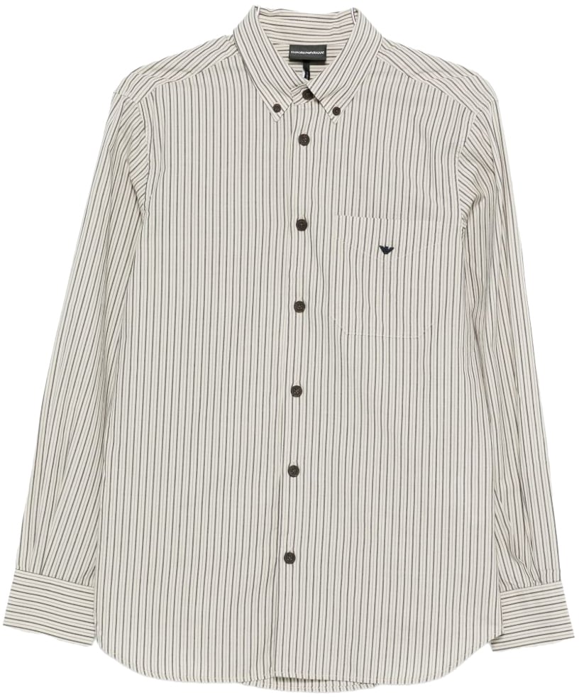 Emporio Armani Shirts Beige Beige