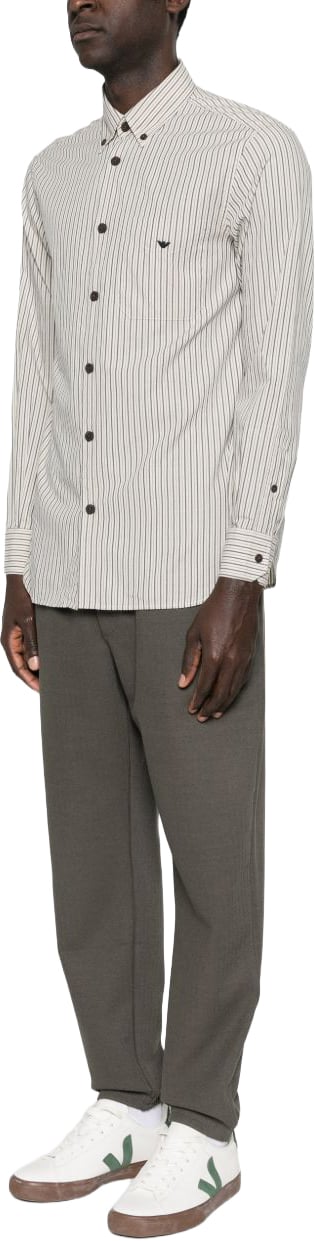 Emporio Armani Shirts Beige Beige
