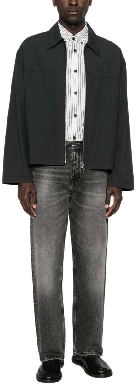 Emporio Armani Shirts Clear Blue Blauw