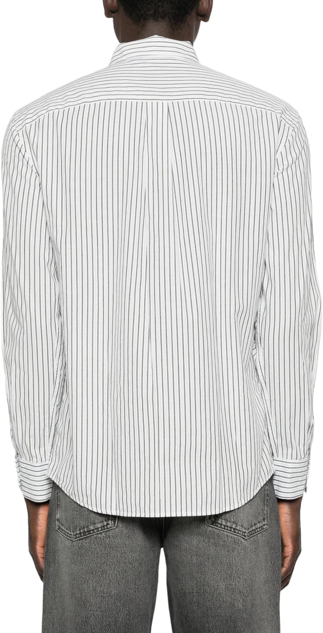Emporio Armani Shirts Light Blue Wit