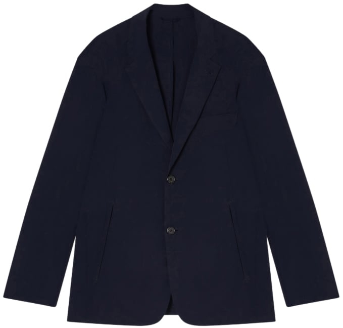 Emporio Armani Jackets Blue Navy