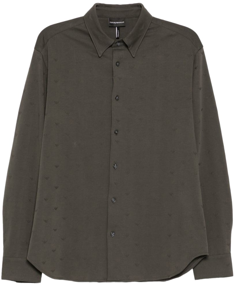 Emporio Armani Shirts Grey Grijs