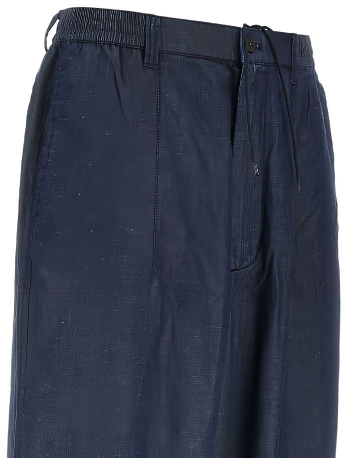 Emporio Armani Trousers Navy Navy