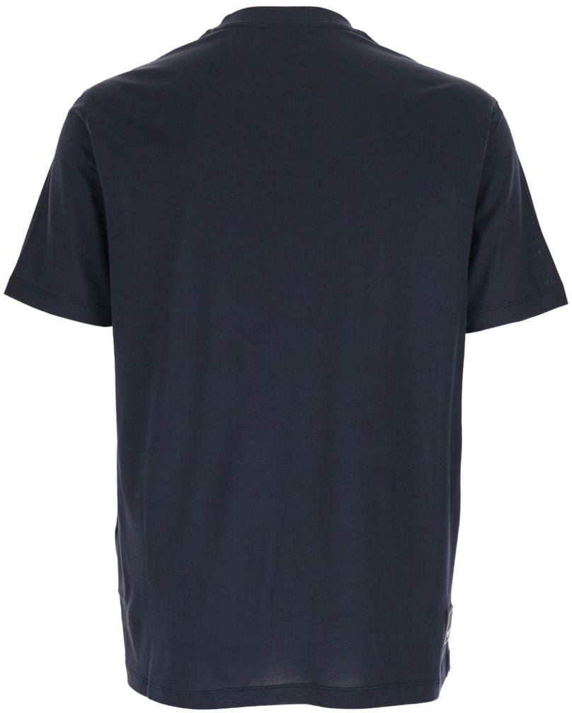 Emporio Armani T-Shirts And Polos Blue Blauw