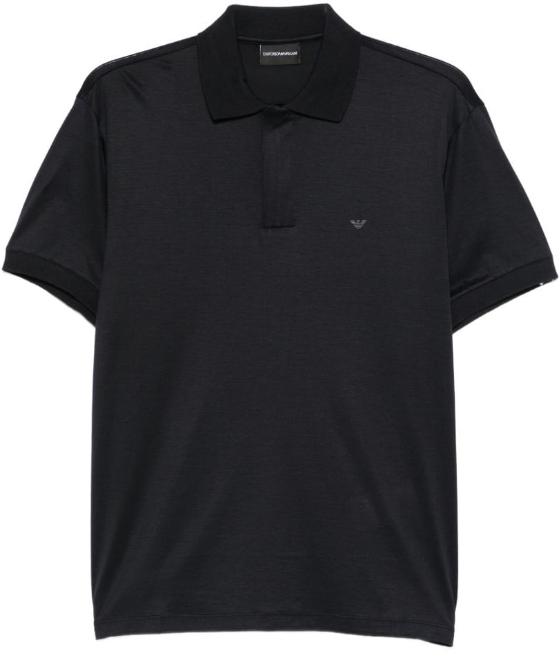 Emporio Armani T-Shirts And Polos Blue Blauw
