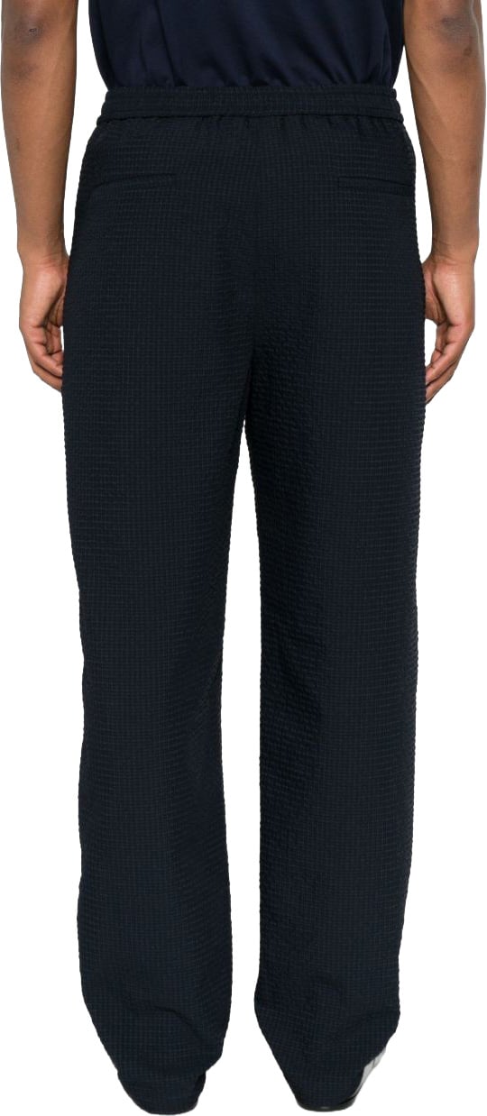 Emporio Armani Trousers Blu Blauw