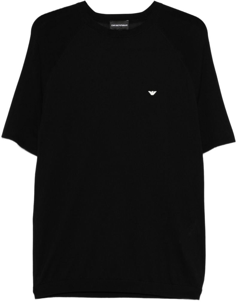 Emporio Armani Sweaters Zwart