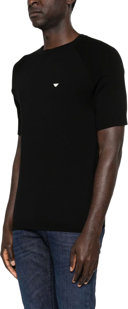 Emporio Armani Sweaters Zwart