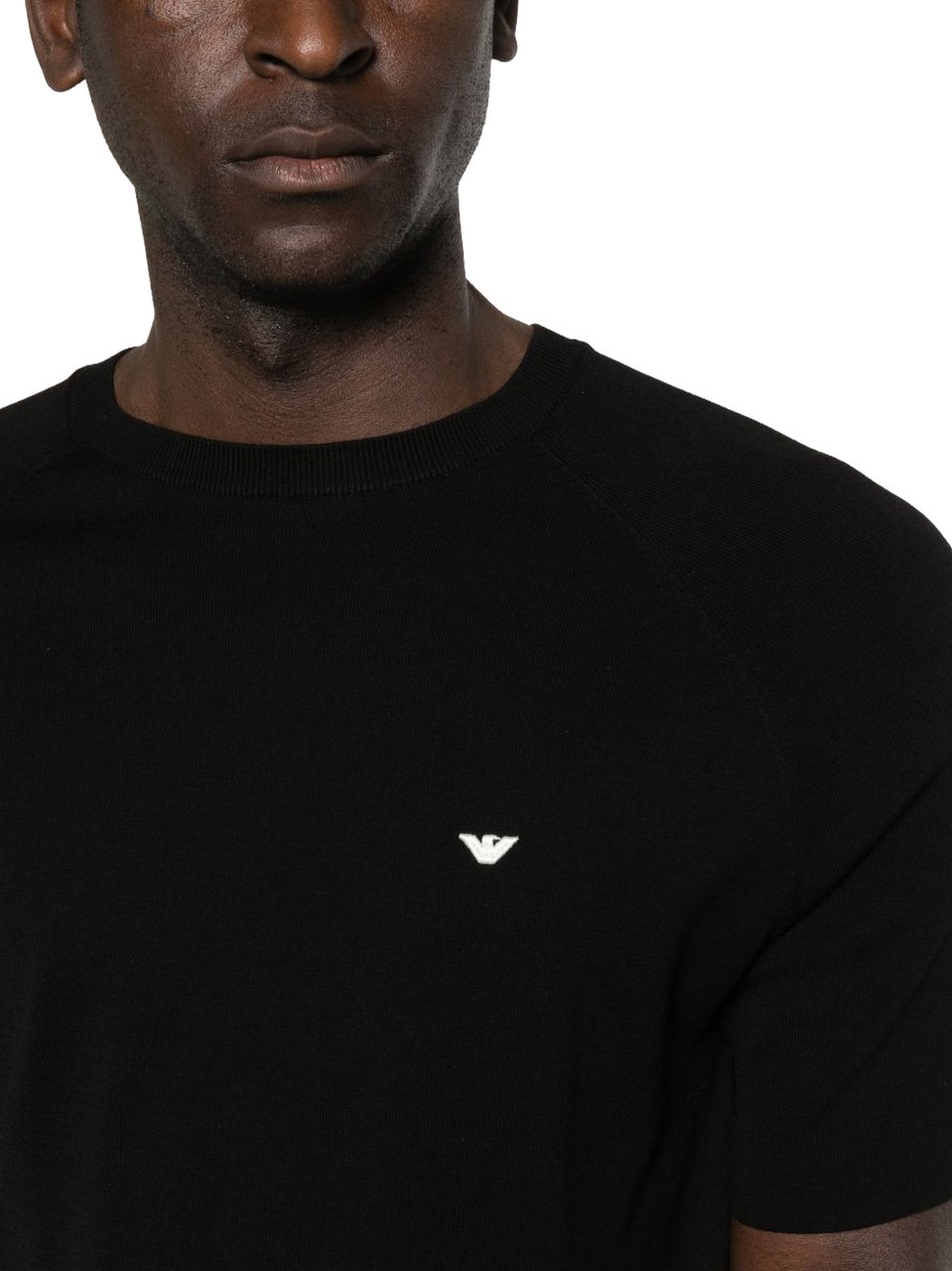 Emporio Armani Sweaters Zwart
