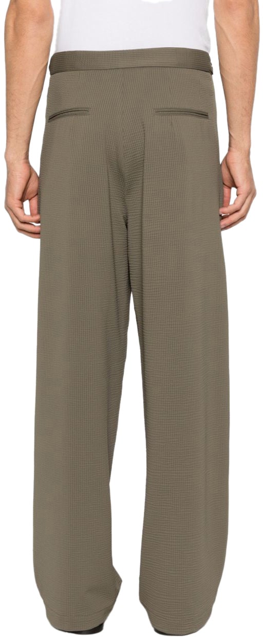 Emporio Armani Trousers Marrone Bruin